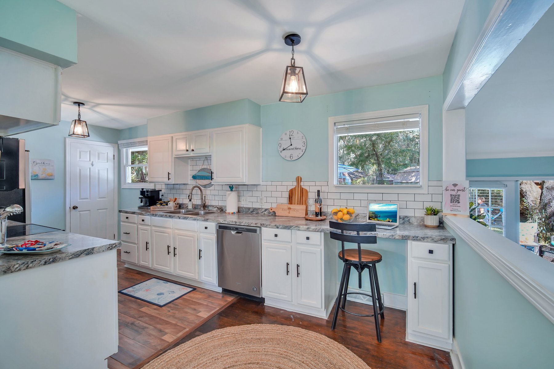 kitchen with work station - 1704 Camellia Rd