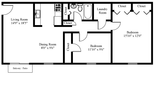 2BR/1BA - Crimson King Estates