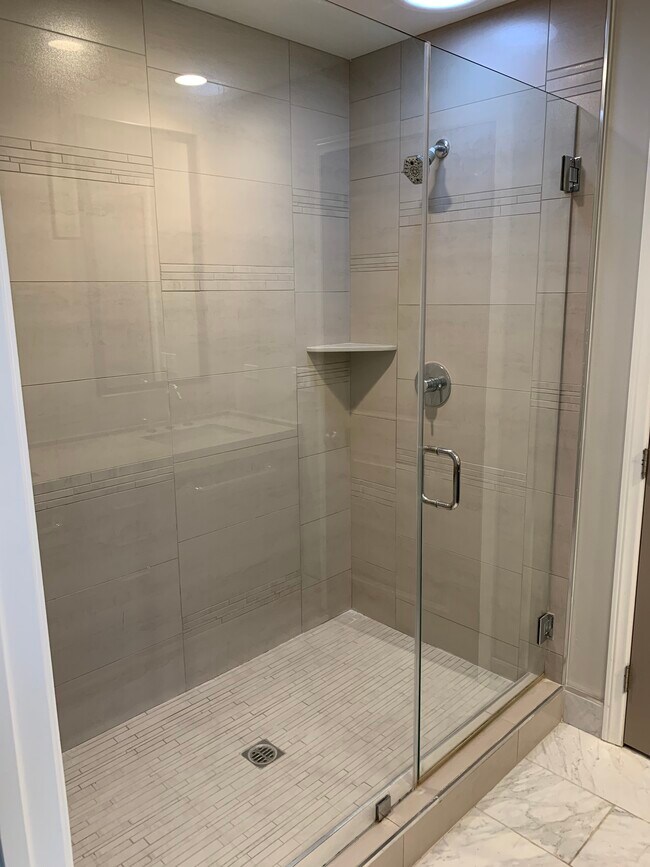 Primary shower - 5935 Luna Park