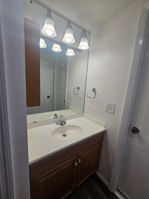 Double vanity - 831 White Dr