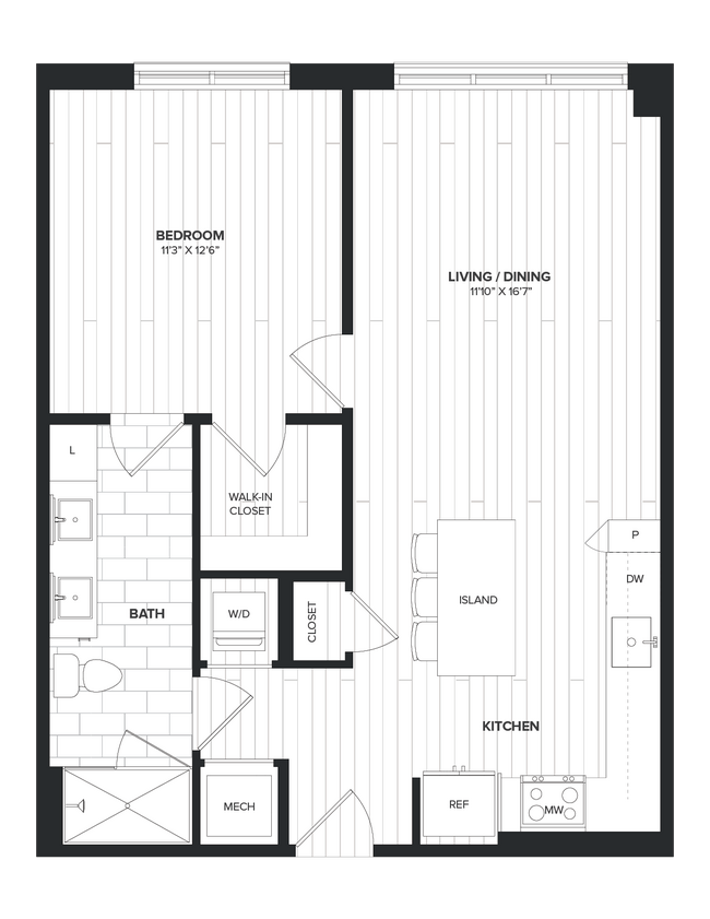 Floorplan - The Milton