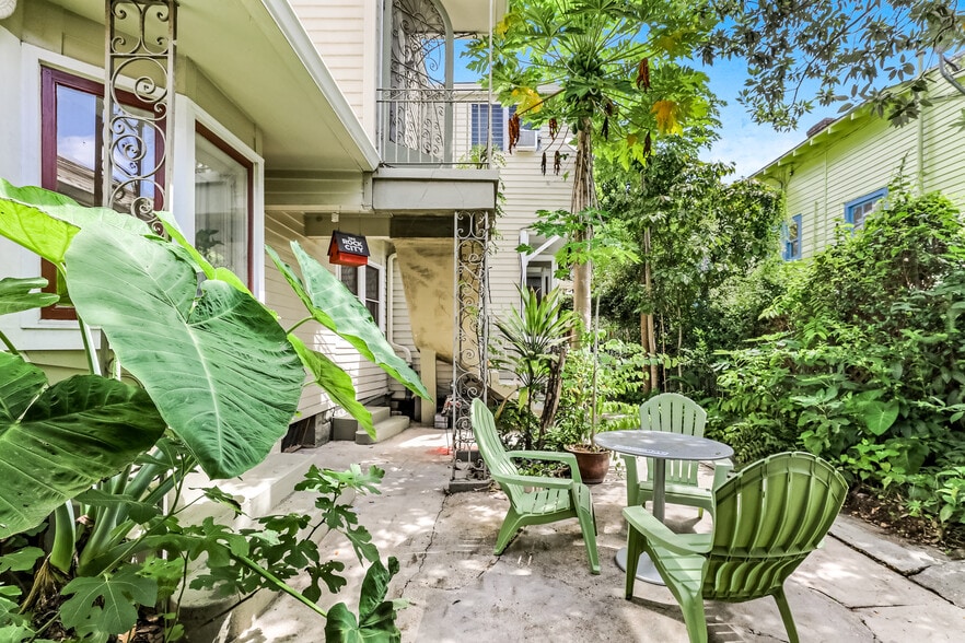 Rear Yard and Entry Stair - 1818 Esplanade Ave