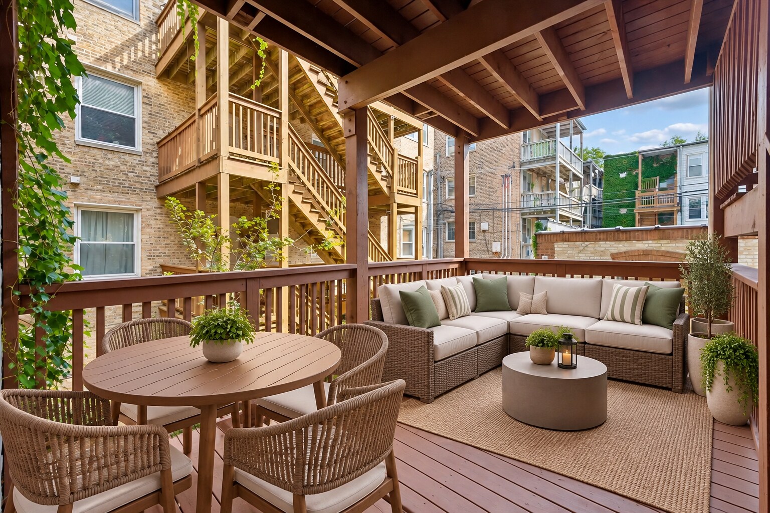 Deck - 6453 N Bosworth Ave