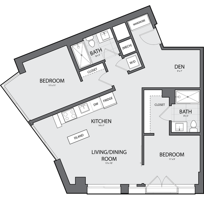 Floorplan - The Channel