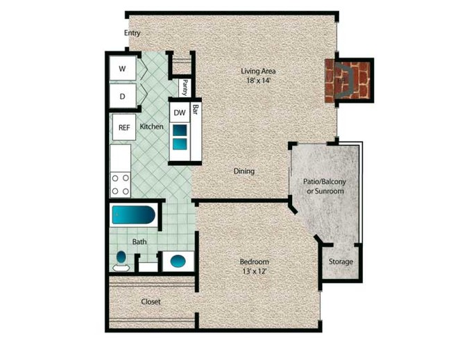 Floorplan - Woodland Hills