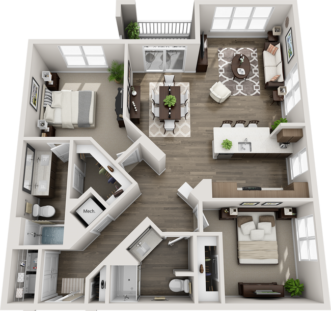 Floorplan - Lantower Weston Corners