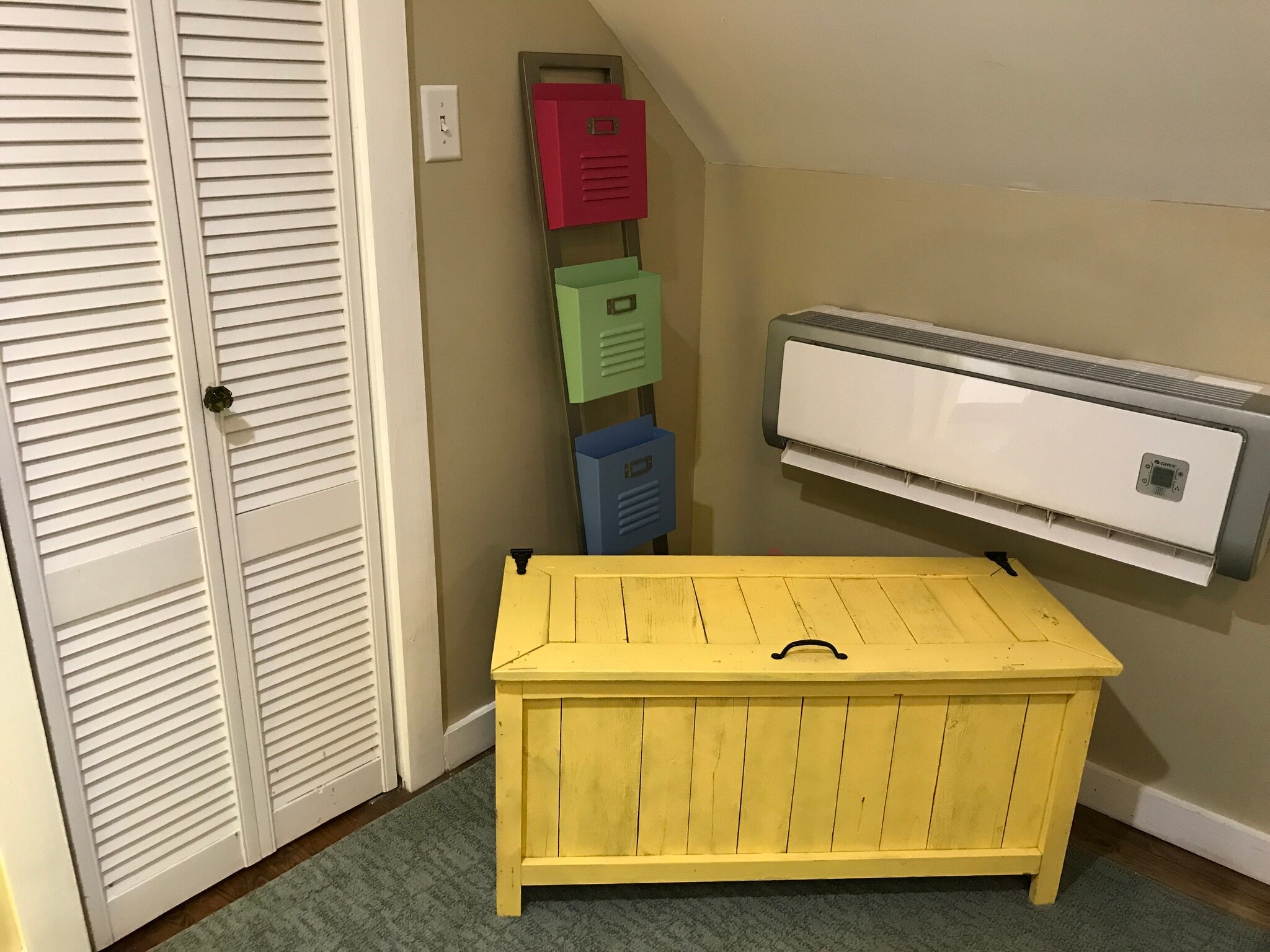 AC/Heat Pump, storage and closet - 540 E Taylor St