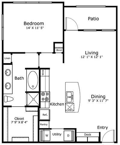 Floorplan - Midtown One80
