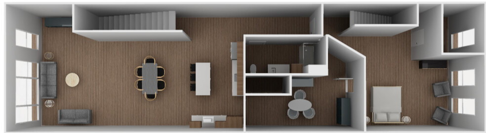 Click photo for full layout of apartment. - 104 S Main