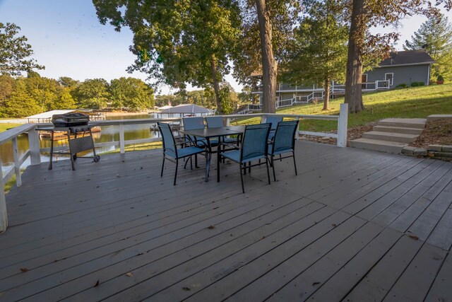 view from deck - 13211 S Egypt Shores Dr