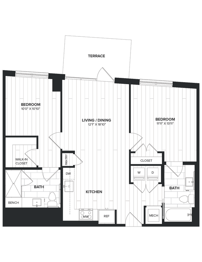 Floorplan - The Milton