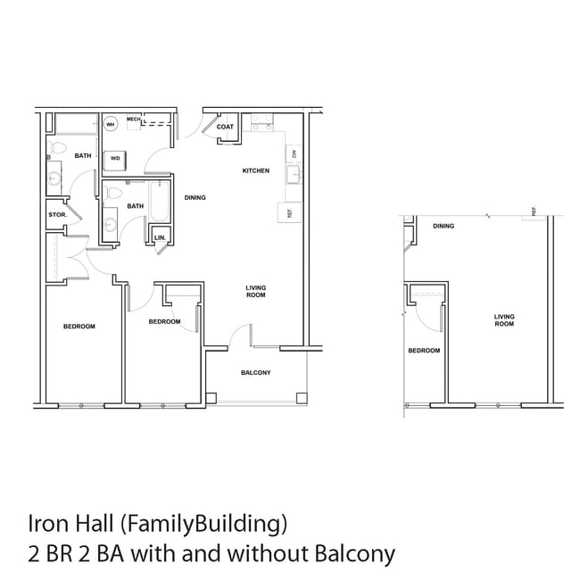 Floorplan - Foundry Square Apartments