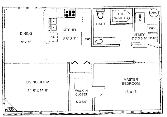 1BR/1BA - Shamrock Village