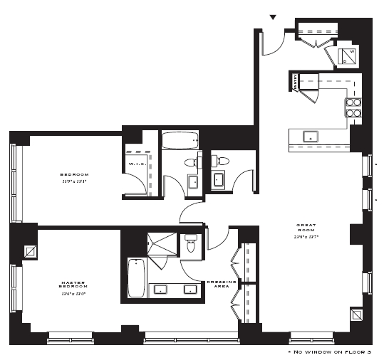 2BR/2.5BA - Aria the Condominium