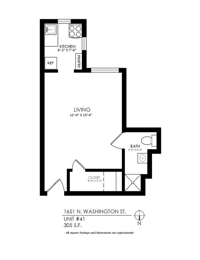 Floorplan - 1651 Washington