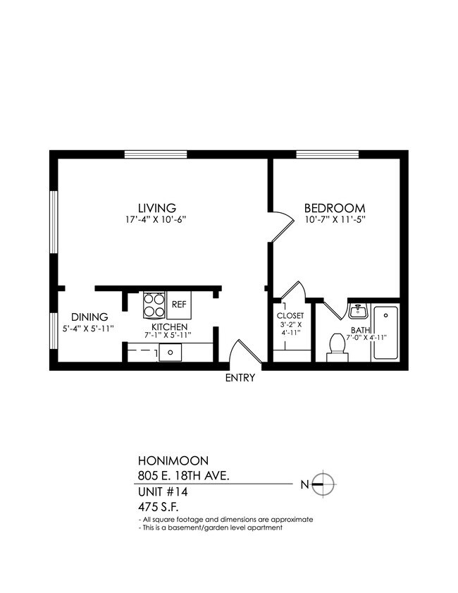 Floorplan - The Honimoon