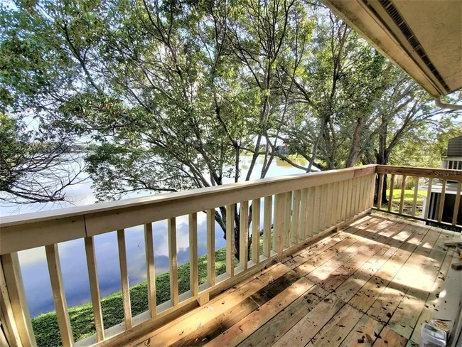 Master Balcony Water view - 8705 Lake Place Ln