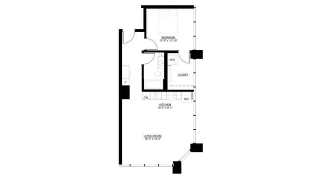 Floorplan - CityVue Apartments