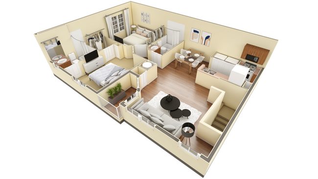 Floorplan - Springs at Palma Sola Apartments