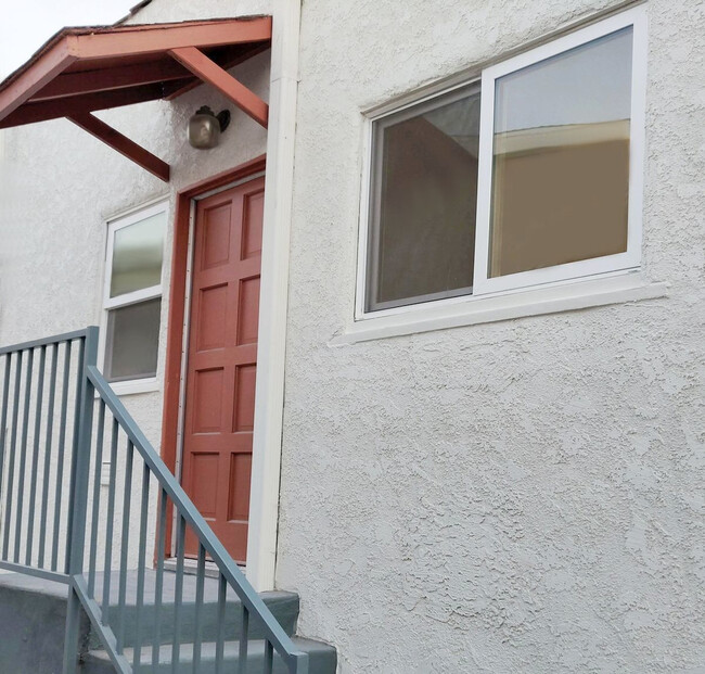 Stairs outside kitchen - 1828 S Curson Ave