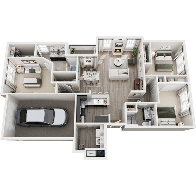 Floorplan - The Hamilton at Fishers