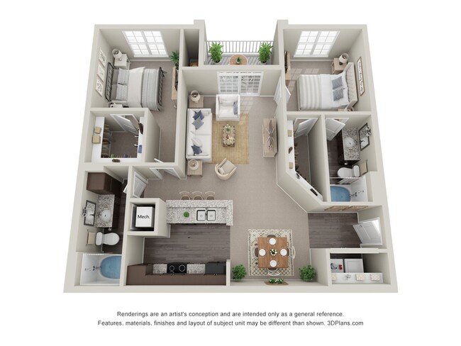 Floorplan - Village at West Lake