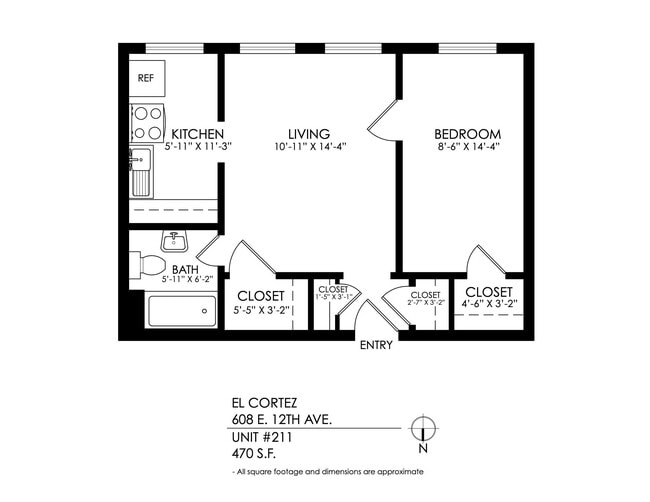 Floorplan - El Cortez