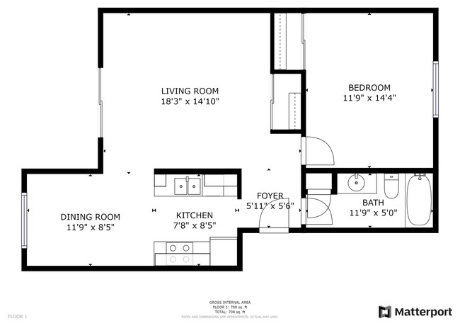 Floorplan - Irving Place Apartments