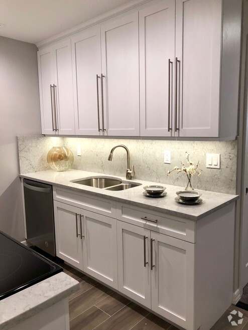 Quartz Countertop/Backsplash - Fairfield Square at East Meadow