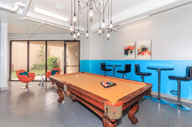 Game Room Pool Table - The Enclave at 1550