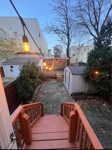 Backyard and shed - 218 Delaware Ave