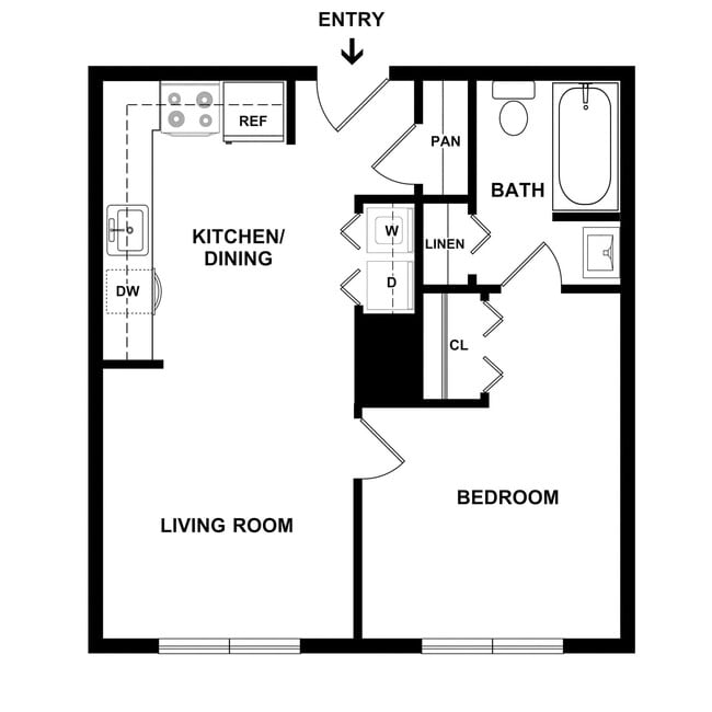 Floorplan - Simplicity at the Rim