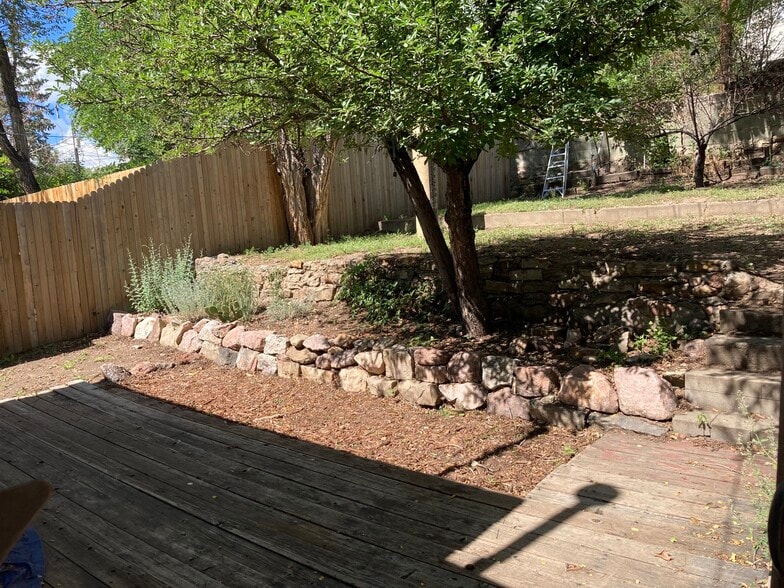 Back yard - 120 N Chestnut St