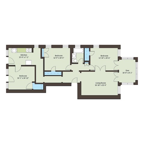Floorplan - 5300-5308 S. Greenwood Avenue