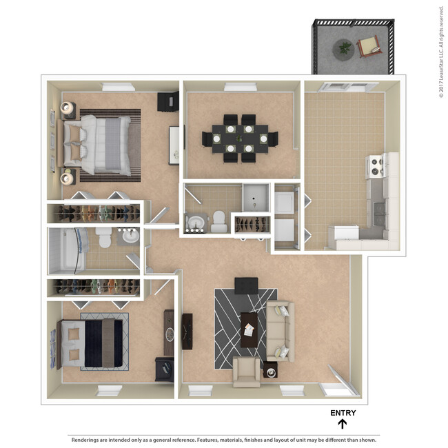 Floorplan - Apartments at Waterford