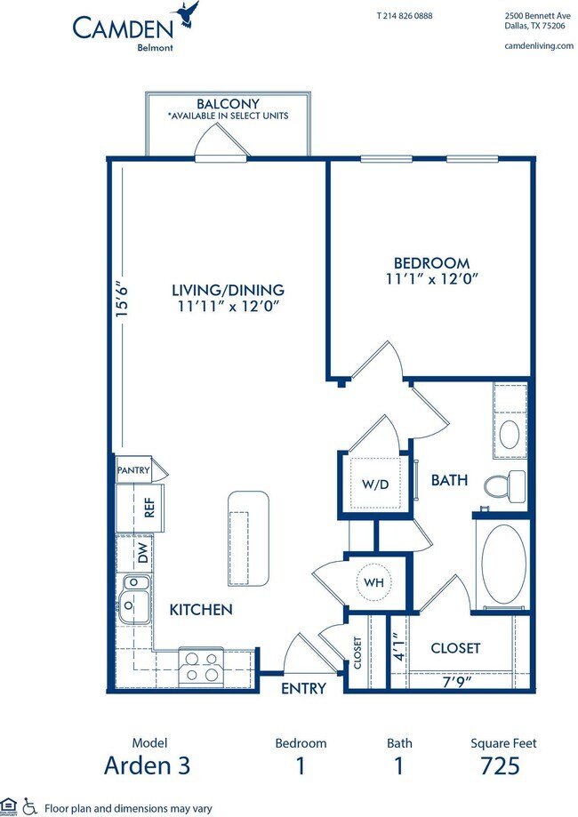 Floorplan - Camden Belmont