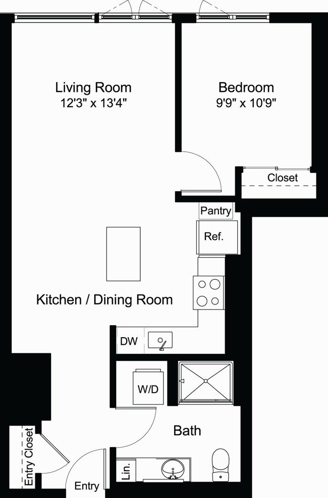 Floorplan - Chloe on Madison