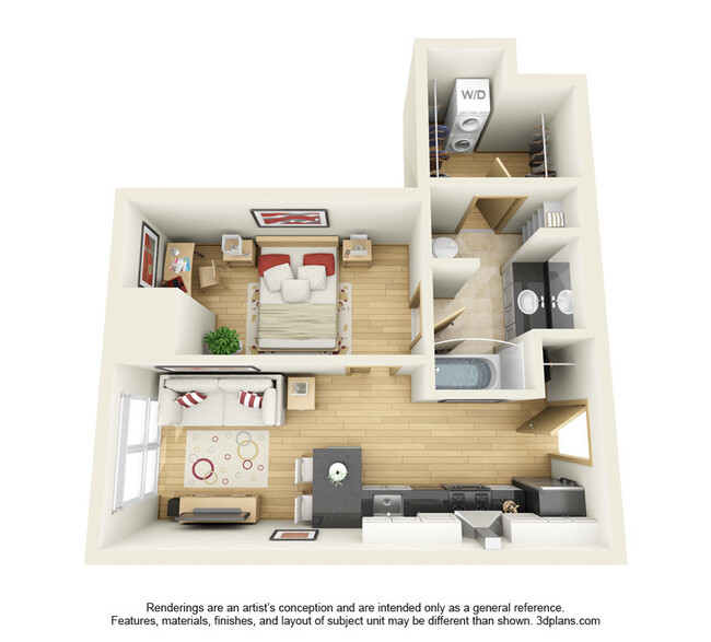 Floorplan - Solhavn Apartments