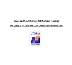 Building Photo - Lewis & Clark Graduate/Law Students ONLY