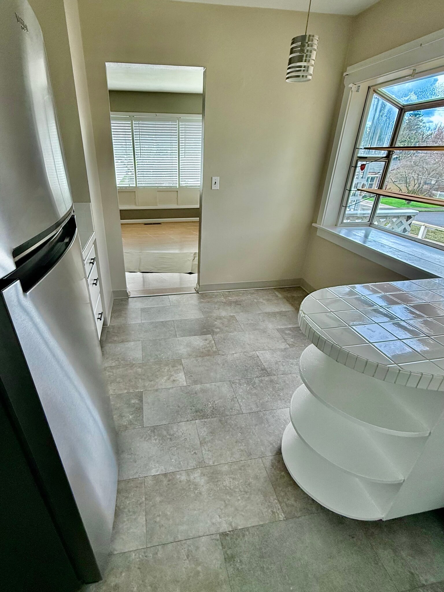 View from kitchen to living room - 701 NE 22nd Ave