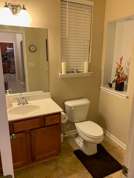 Downstairs 1/2 bath New - 2436 Apiary Ct