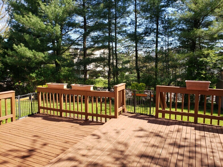 Deck facing great view - 103 Abbey Rd