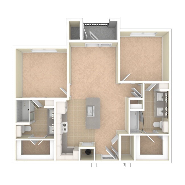 Floorplan - Palladium Garland Senior Living