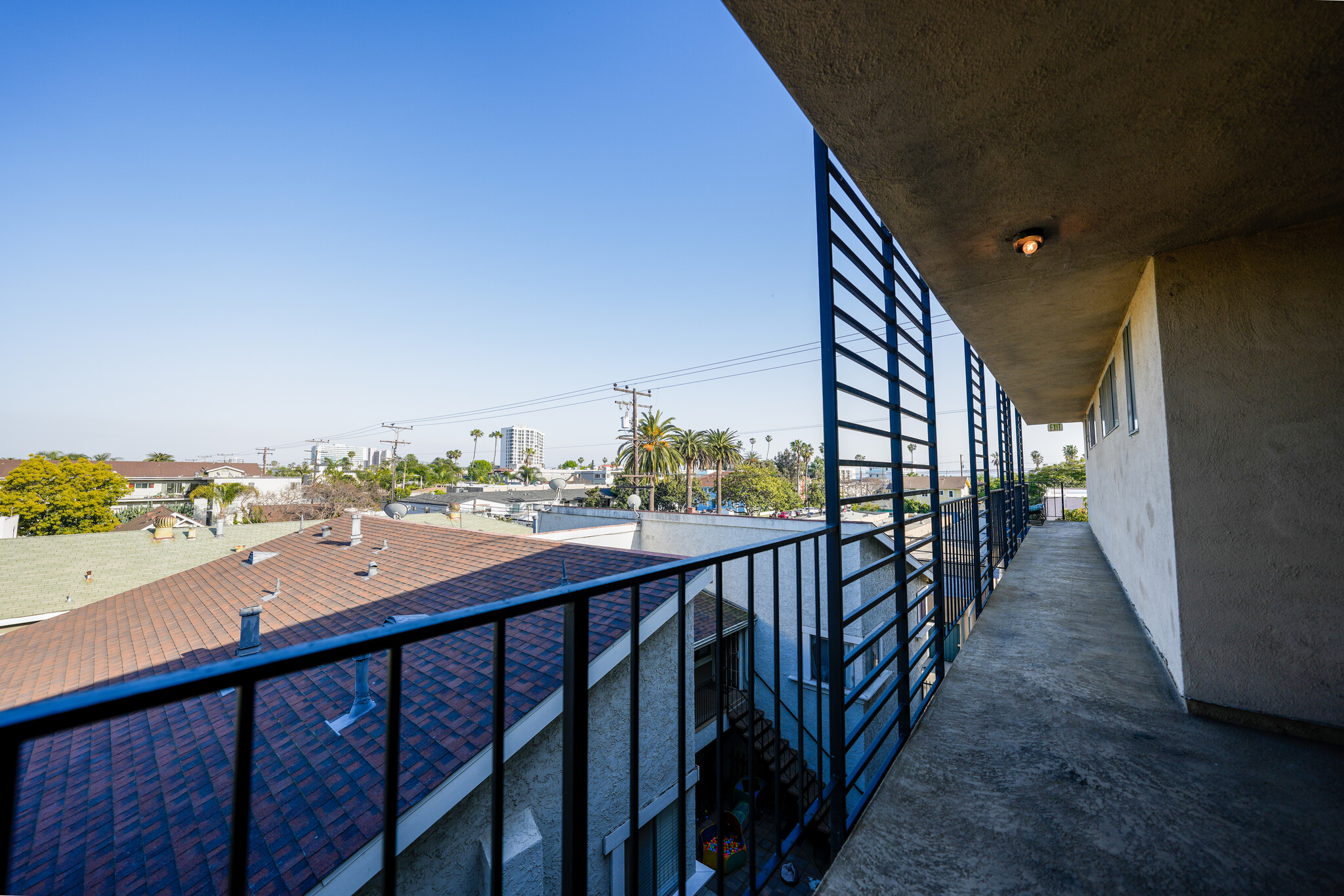 Ocean View from Front Balcony - 1054 E 2nd St