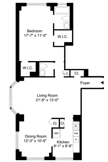 1BR/1BA - 1737 York Avenue