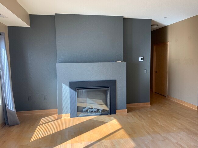 Living Room Fireplace - 4750 E 53rd St