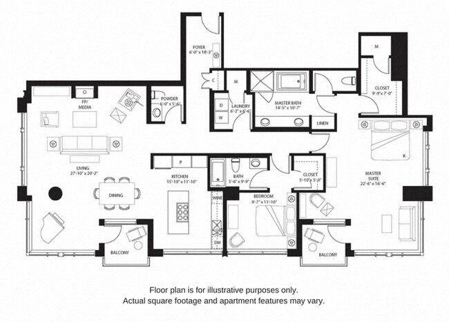 Floorplan - The Bravern