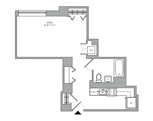 Floorplan - Hoyt & Horn Apartments