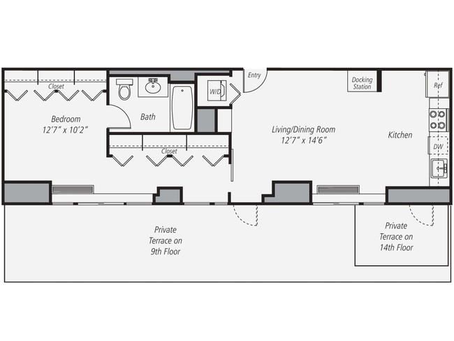 Floorplan - AVA High Line