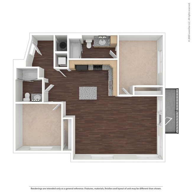 Floorplan - The Piedmont Apartments